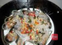 粉丝蒜蓉蒸青口的做法图解10