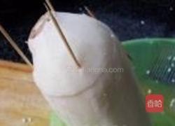 蜜汁桂花糯米藕的做法图解5