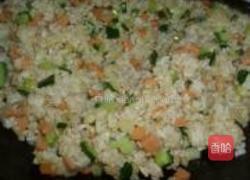 四丁炒饭的做法图解13