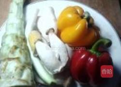 蚝油莴苣杏鲍菇的做法图解1
