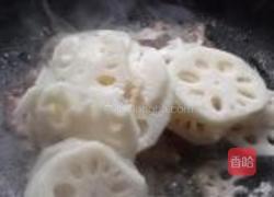 辣椒炒莲藕的做法图解5