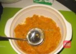 奶香南瓜羹的做法图解5