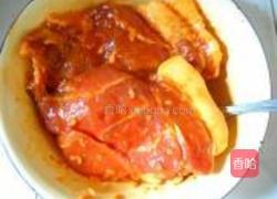 微波蒜香烤肉的做法图解3