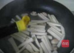茭白炒口蘑的做法图解6