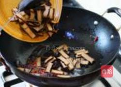 柴火香干炒薰肉的做法图解4