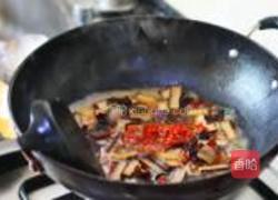 柴火香干炒薰肉的做法图解5