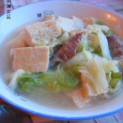 白菜炖冻豆腐的做法[图]
