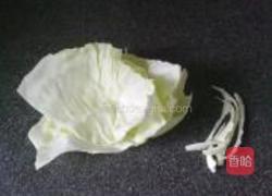 包菜咖喱卷的做法图解1
