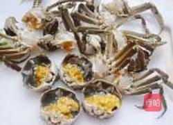 鱼露蒸蟹的做法图解3