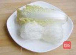 娃娃菜海米汤的做法图解1