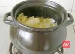 娃娃菜海米汤的做法图解4