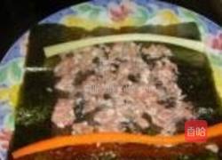 蛋皮紫菜如意卷的做法图解9