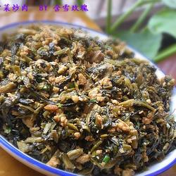 雪菜炒肉的做法[图]