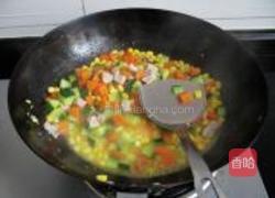 炒三丁的做法图解13