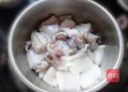 香煎鱿鱼筒的做法图解2