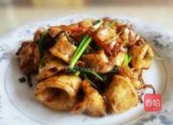 香煎鱿鱼筒的做法图解7
