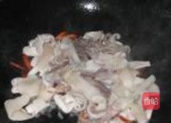 葱烤鱿鱼的做法图解4
