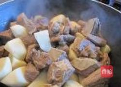 咖喱牛腩焖土豆的做法图解7