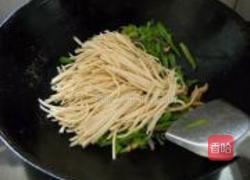 空心菜梗炒肉丝的做法图解9