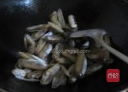 葱油蛏子的做法图解3