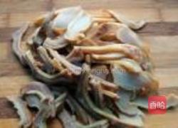 洋葱拌肚片的做法图解1