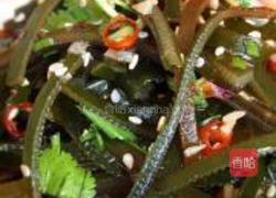 辣海带丝的做法图解4