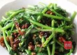 炝炒白油菜尖的做法图解7