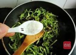 青椒炒肉丝的做法图解9
