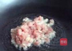 酸豇豆炒肉丁的做法图解4
