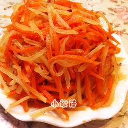 爽口凉拌双丝的做法[图]