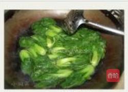 香菇油菜的做法图解1