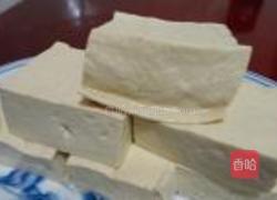 干贝丝贴嫩豆腐的做法图解3