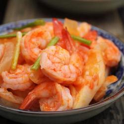 泡菜虾仁的做法[图]