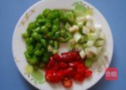 双椒炒猪心的做法图解5