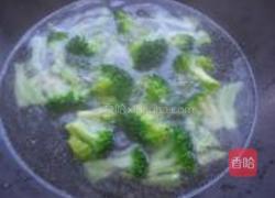 酱牛肉拌腐竹西兰花的做法图解4