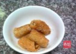 小青菜炒皮卷的做法图解10