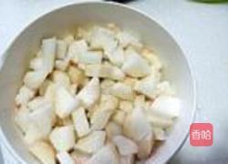 五彩山药鸡丁的做法图解5