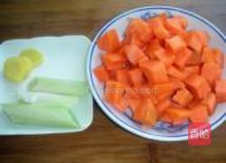 羊肉胡萝卜焖米饭的做法图解2