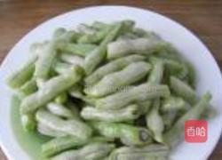 干焅四季豆的做法图解3