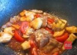 菠萝番茄炒牛肉的做法图解7