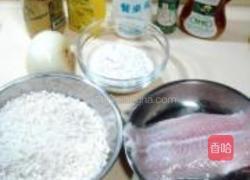 炸鱼排配酸甜芥末的做法图解1