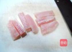 炸鱼排配酸甜芥末的做法图解2