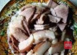 蕨菜炒回锅肉的做法图解5