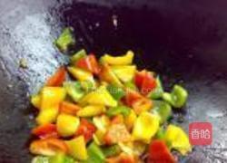 彩椒百合炒牛肉的做法图解6