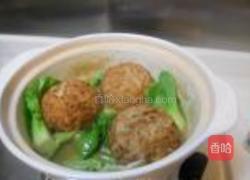 沙煲狮子头的做法图解12