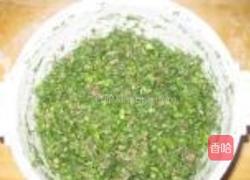牛肉茴香蒸饺的做法图解3