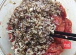 双菇牛肉丸的做法图解4