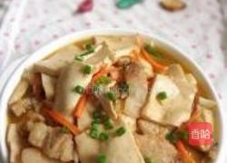 肉烩豆腐片的做法图解11