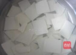 肉烩豆腐片的做法图解3
