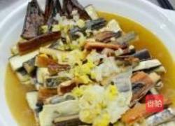 咸鲅鱼蒸茄子的做法图解5